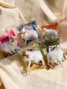 アステカのお守り　メキシコ　羊のお守り