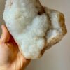 カルセドニークォーツ　もこもこ　フェアリークォーツ　天然石　妖精　水晶