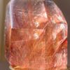 愛の成就♡ 美・息を呑む美しさレッドルチルの六角柱 Red rutile in light palace