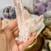 ピンク　クリスタル　水晶　タンジェリン