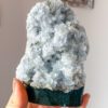 セレスタイト　天然石　水晶