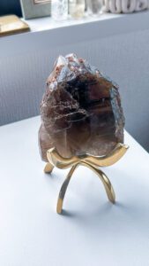 ヒマラヤ水晶　クル渓谷　スモーキー　アリゲータークォーツ