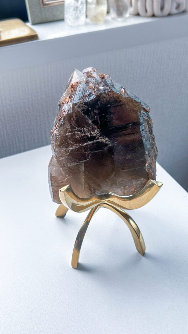 ヒマラヤ水晶　クル渓谷　スモーキー　アリゲータークォーツ