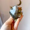 イエロー ブラック　パキスタン　フンザ　天然石　ヒマラヤ水晶