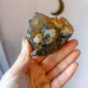 イエロー ブラック　パキスタン　フンザ　天然石　ヒマラヤ水晶
