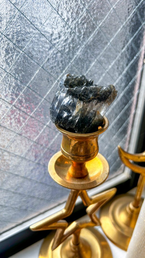 ブラックマニハール　天然石　ヒマラヤ水晶