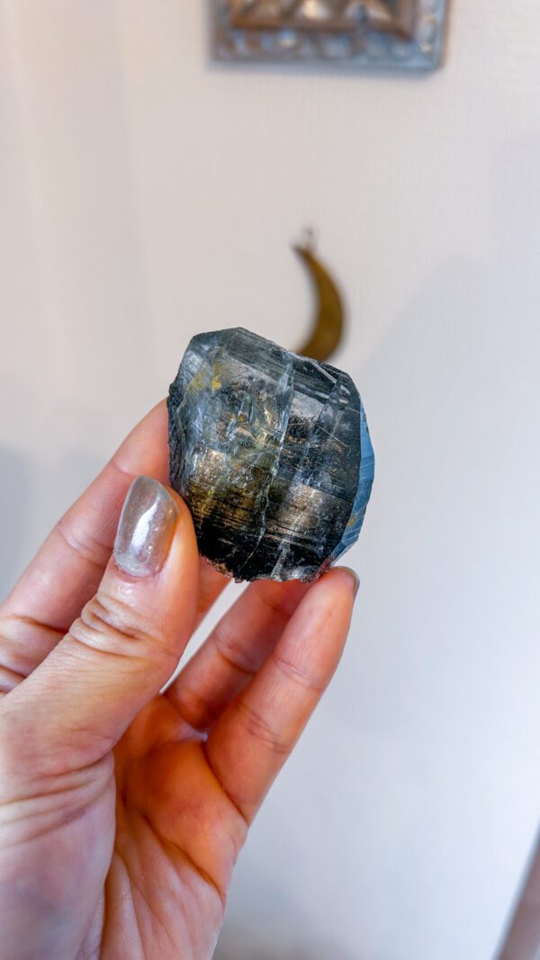 ブラックマニハール　天然石　ヒマラヤ水晶