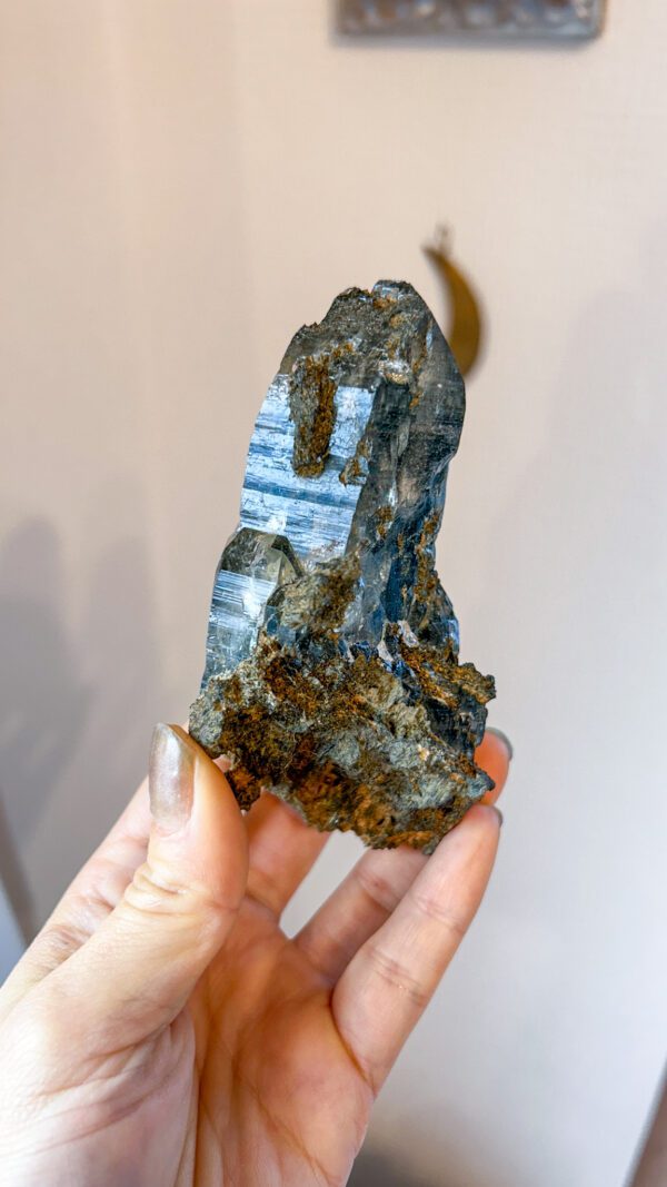 ブラックマニハール　天然石　ヒマラヤ水晶