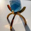 大きなブルーフローライト八面体　鉱物標本 - 画像 (3)