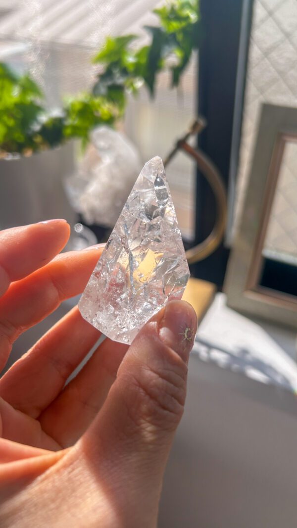 クラック水晶　ブラジル　水晶