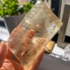 Big! 美しいイエローオプティカルカルサイト　Lemon jelly crystal - 画像 (4)