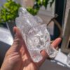 猫　水晶　天然石　カービング