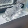 猫　水晶　天然石　カービング