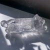 猫　水晶　天然石　カービング