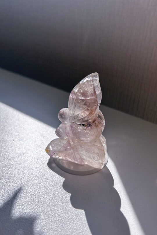 フローライト　蝶　天然石