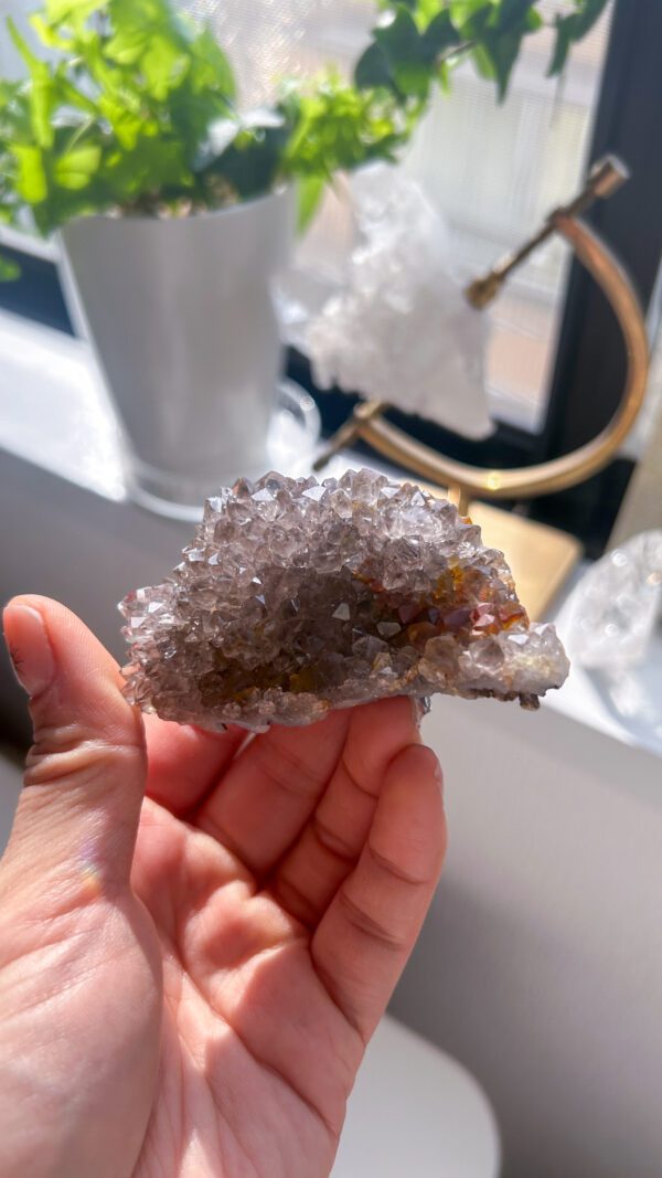 フラワーアメジスト　インドアメジスト　アメジスト　天然石　水晶