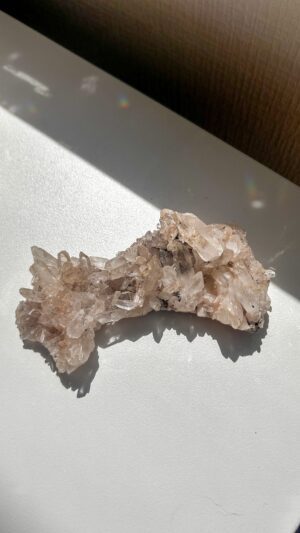 マニカラン水晶　ハリハリタイプ Spiky Pink Himalayan