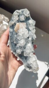 アポフィライト　スティルバイト　ブルー　