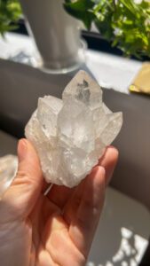 マニカラン水晶　ヒマラヤ水晶　天然石　ピンク　スピリチャル　ヒーリング