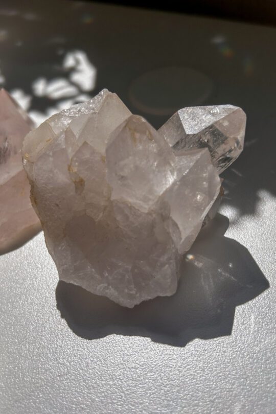 マニカラン水晶　ヒマラヤ水晶　天然石　ピンク　スピリチャル　ヒーリング