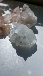 アポフィライト　天然石　インド　水晶　AAA