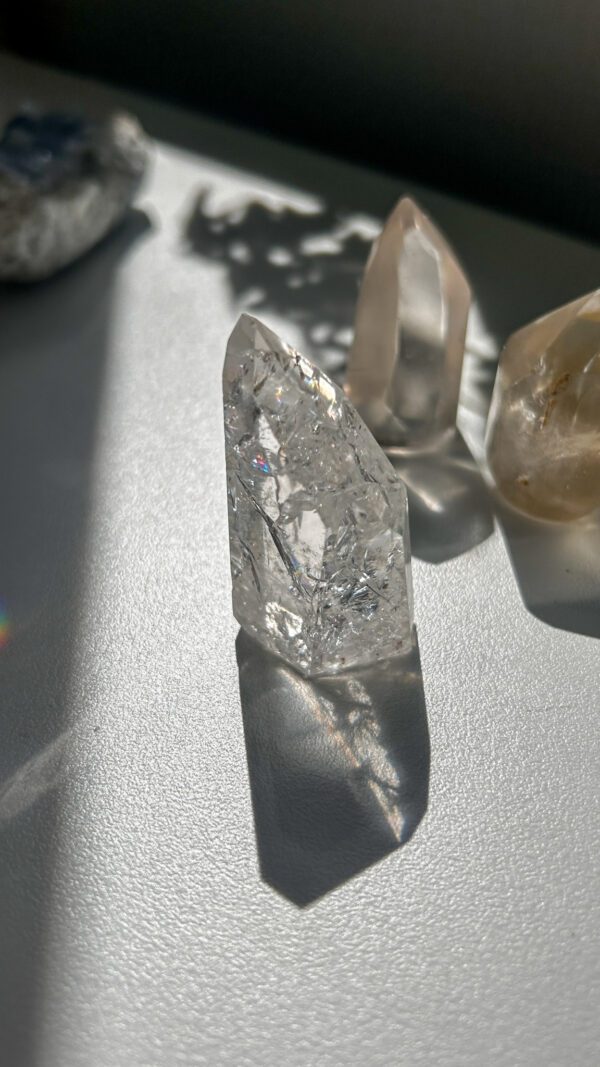 クラック水晶　ブラジル水晶　天然石