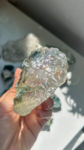 グリーン　マニハール　水晶　ヒマラヤ