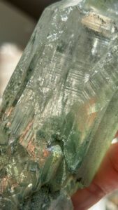 グリーン　マニハール　水晶　ヒマラヤ