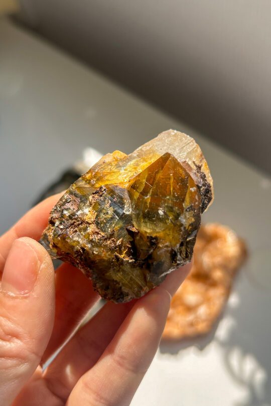 トルマリン　ルチル・ヘマタイト　ヒマラヤ水晶 パキスタン　水晶　ブラックマニハール
