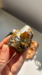 トルマリン　ルチル・ヘマタイト　ヒマラヤ水晶 パキスタン　水晶　ブラックマニハール