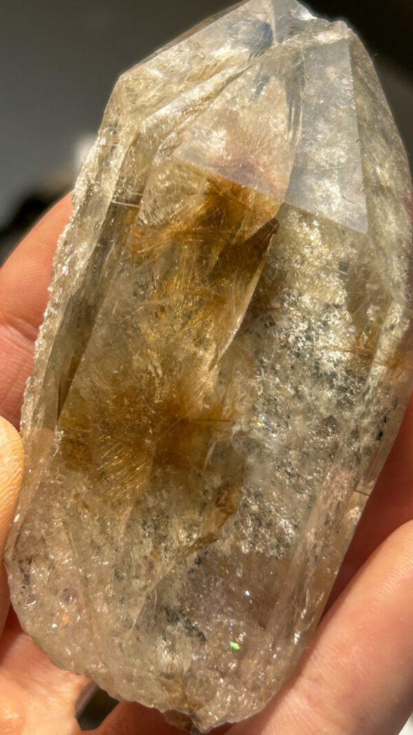 ブリハスパティ　ウダス　インド　ヒマラヤ水晶　ルチル　ガーデン　水晶