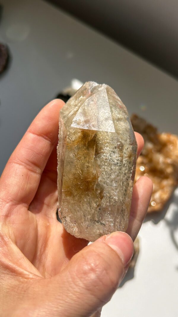 ブリハスパティ　ウダス　インド　ヒマラヤ水晶　ルチル　ガーデン　水晶