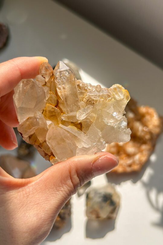 ヒマラヤ水晶　マニカラン　クル渓谷