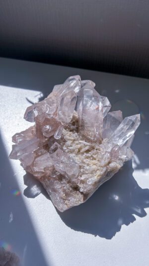 ヒマラヤ水晶　ルチル　レッドルチル　マニカラン水晶　天然石　パワーストーン　ヒーリングストーン