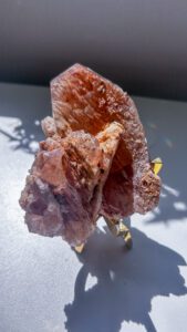 ヒマラヤ水晶　ルチル　レッドルチル　マニカラン水晶　天然石　パワーストーン　ヒーリングストーン