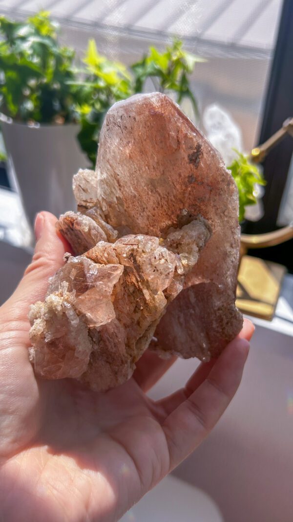 ヒマラヤ水晶　ルチル　レッドルチル　マニカラン水晶　天然石　パワーストーン　ヒーリングストーン