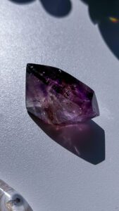 ポリッシュ　手研磨　フリーフォーム　天然石　アメジスト　アリゲータークォーツ　スモーキークォーツ　アゲート
