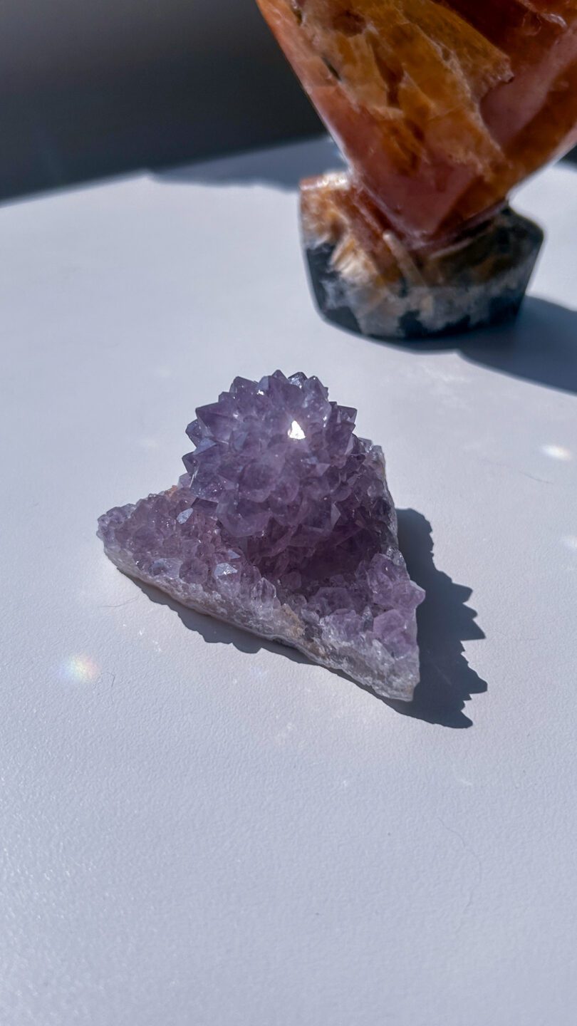 フラワーアメジスト インド産 スピリットクォーツ