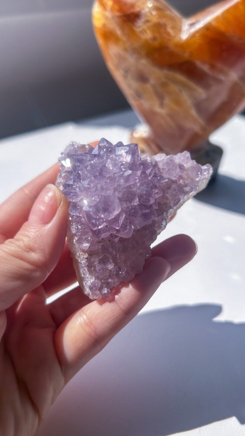 フラワーアメジスト インド産 スピリットクォーツ