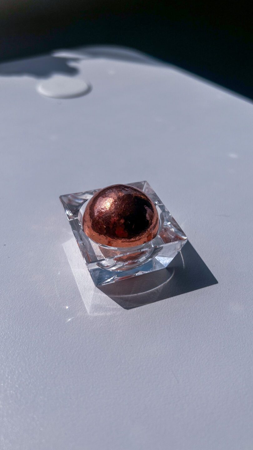 天然銅スフィア