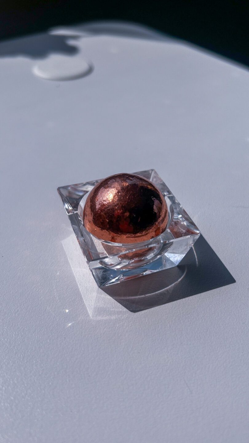 天然銅スフィア