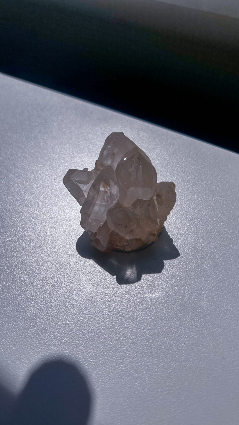 ヒマラヤ水晶 マニカラン 天然石 ピンク パワーストーン 天然石