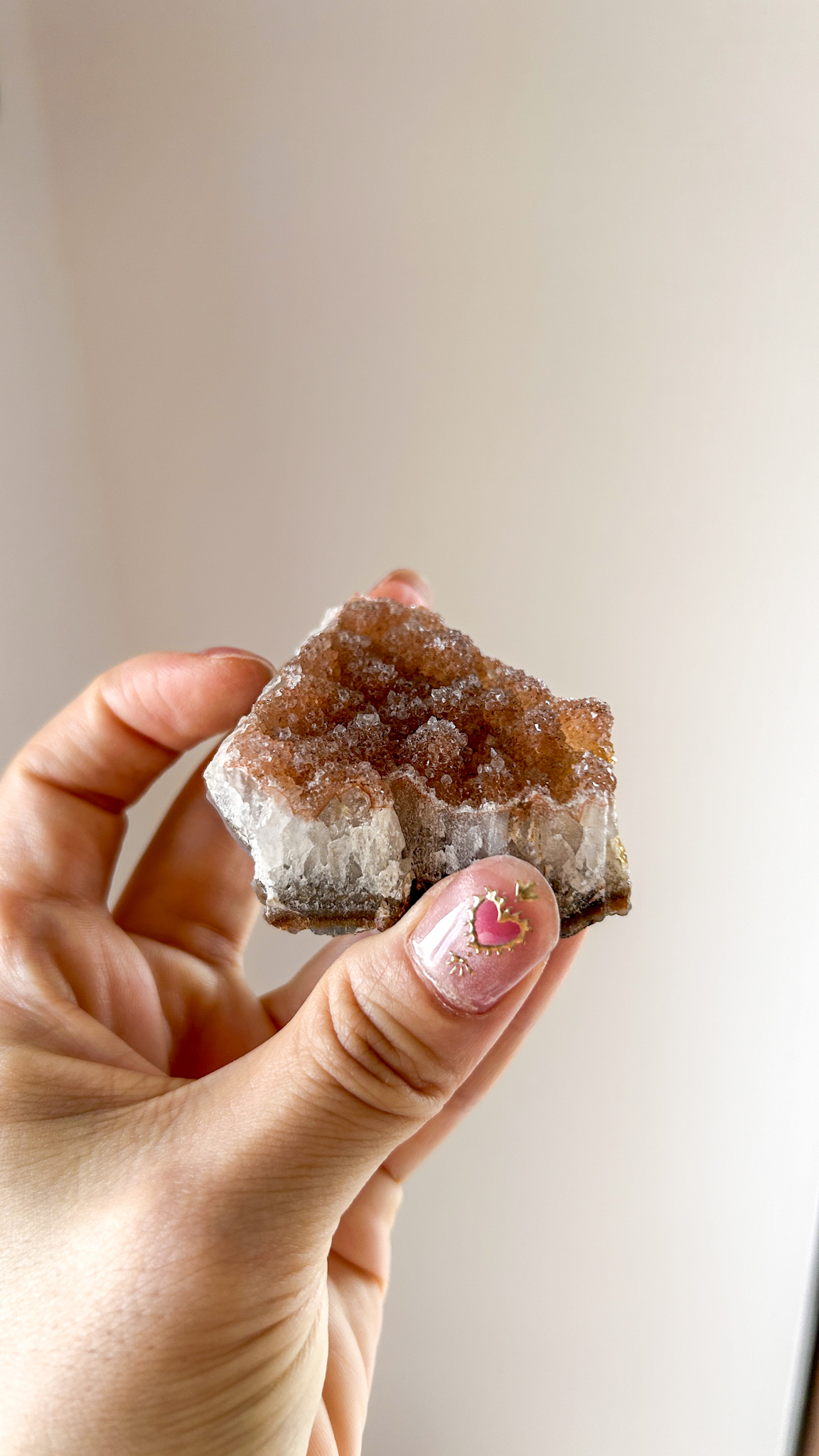 妖精の宝石シュガー レインボーアメジストxフラワーアメジスト(スタラクタイト)JKL - 画像 (3)