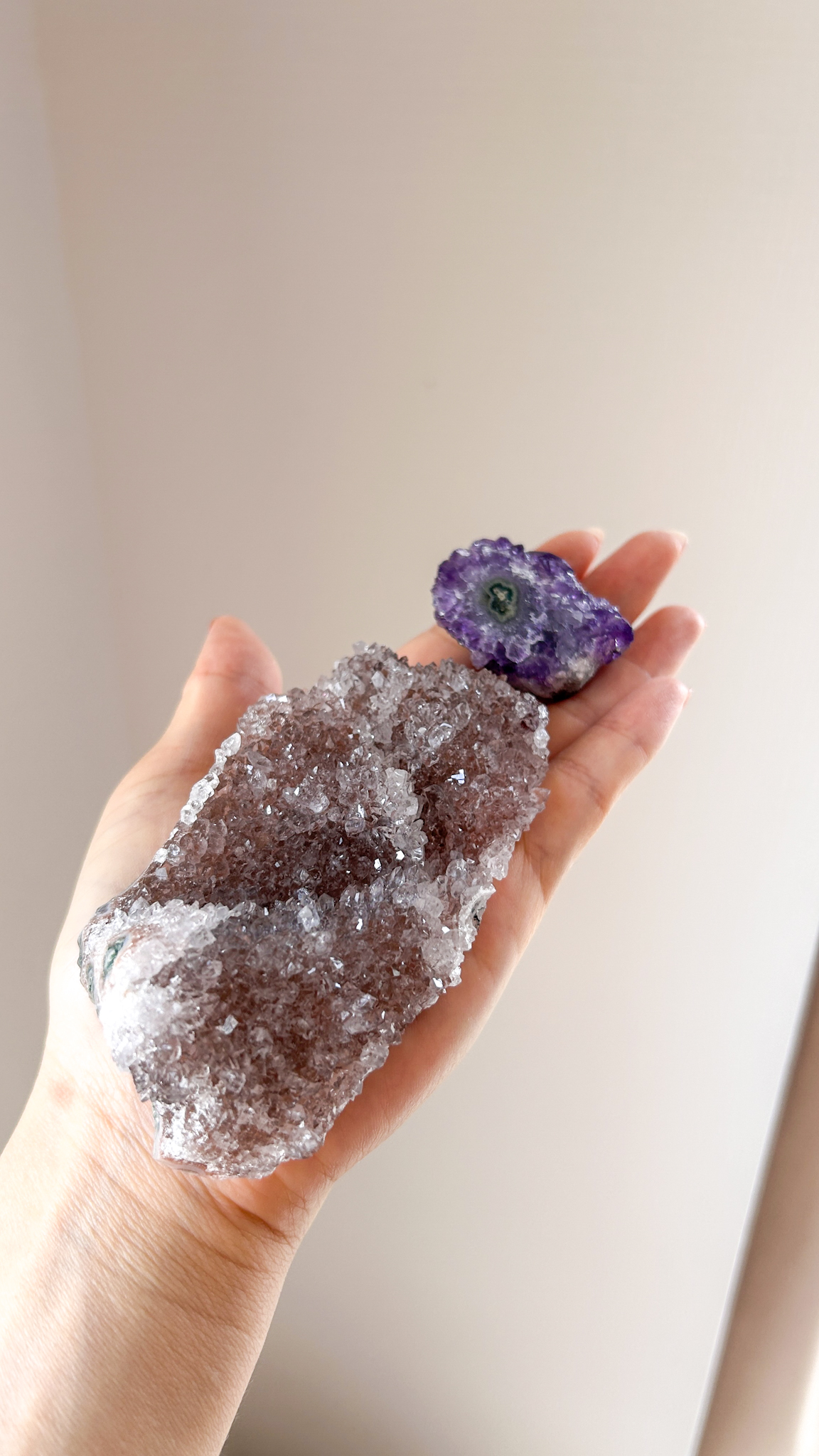 ウルグアイ レインボーアメジスト 天然石