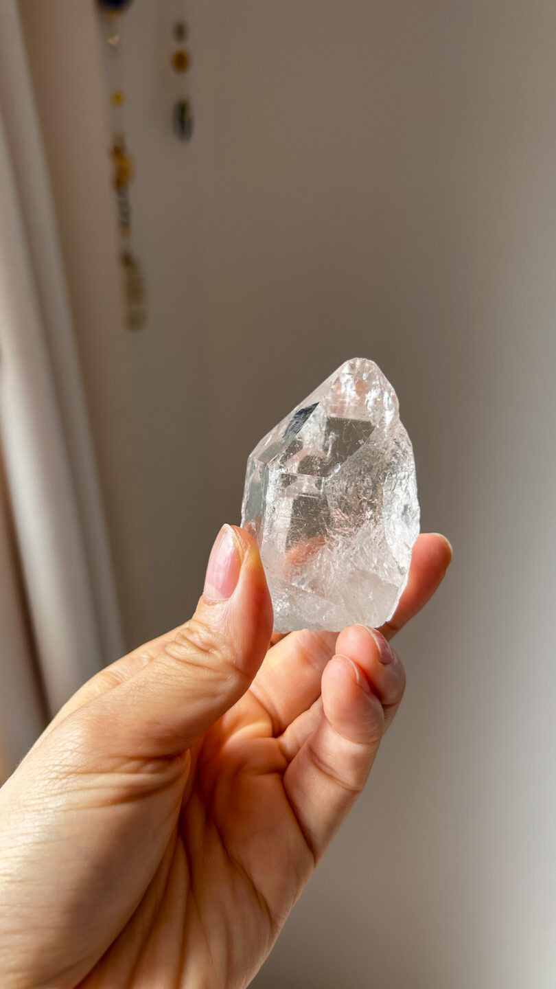 マニハール水晶 高透明ポイント Quiet moment - 画像 (4)