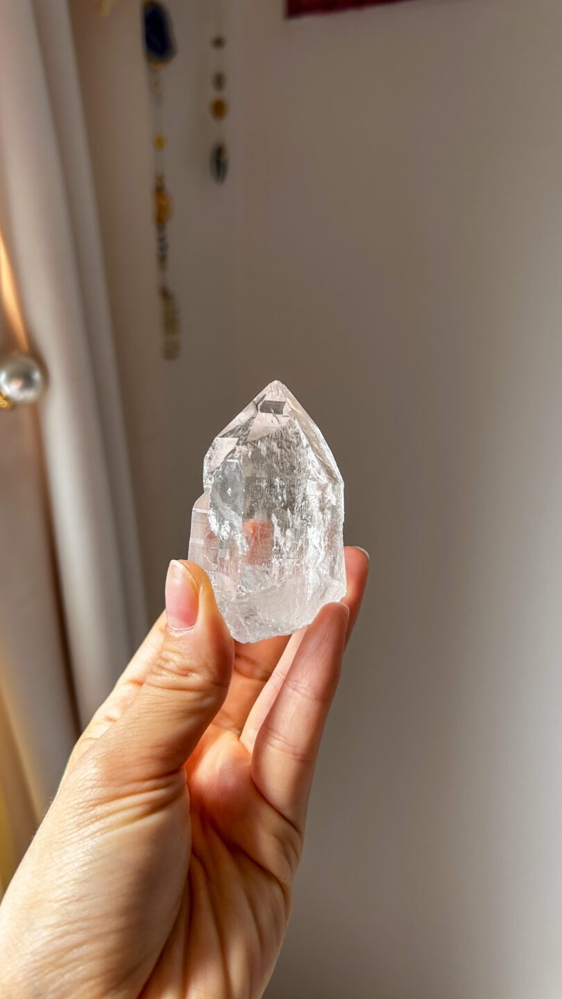 マニハール水晶 高透明ポイント Quiet moment - 画像 (6)