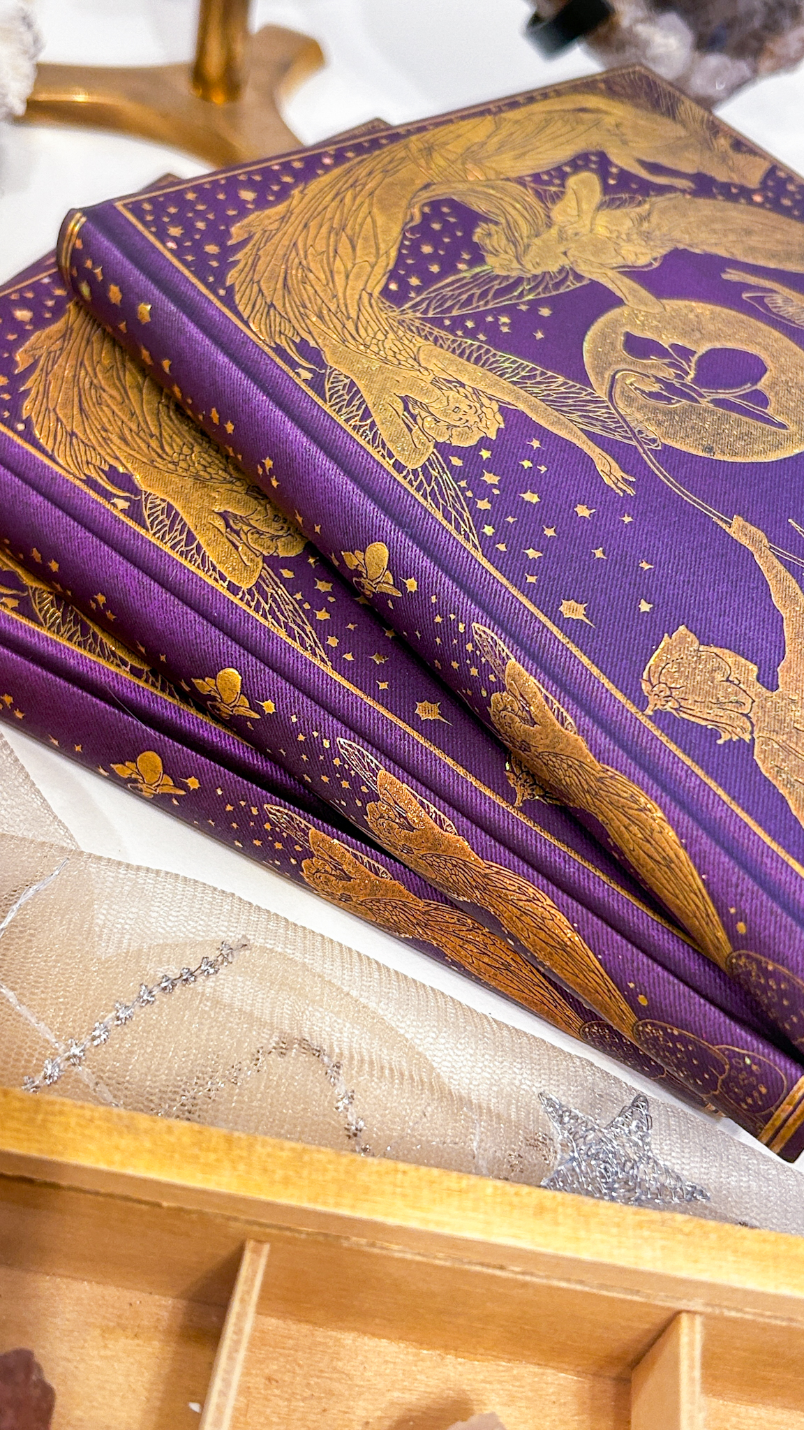 ✨美しい装丁の妖精が舞う魔法のノートブック🧚※おまとめ対象商品 - 画像 (4)