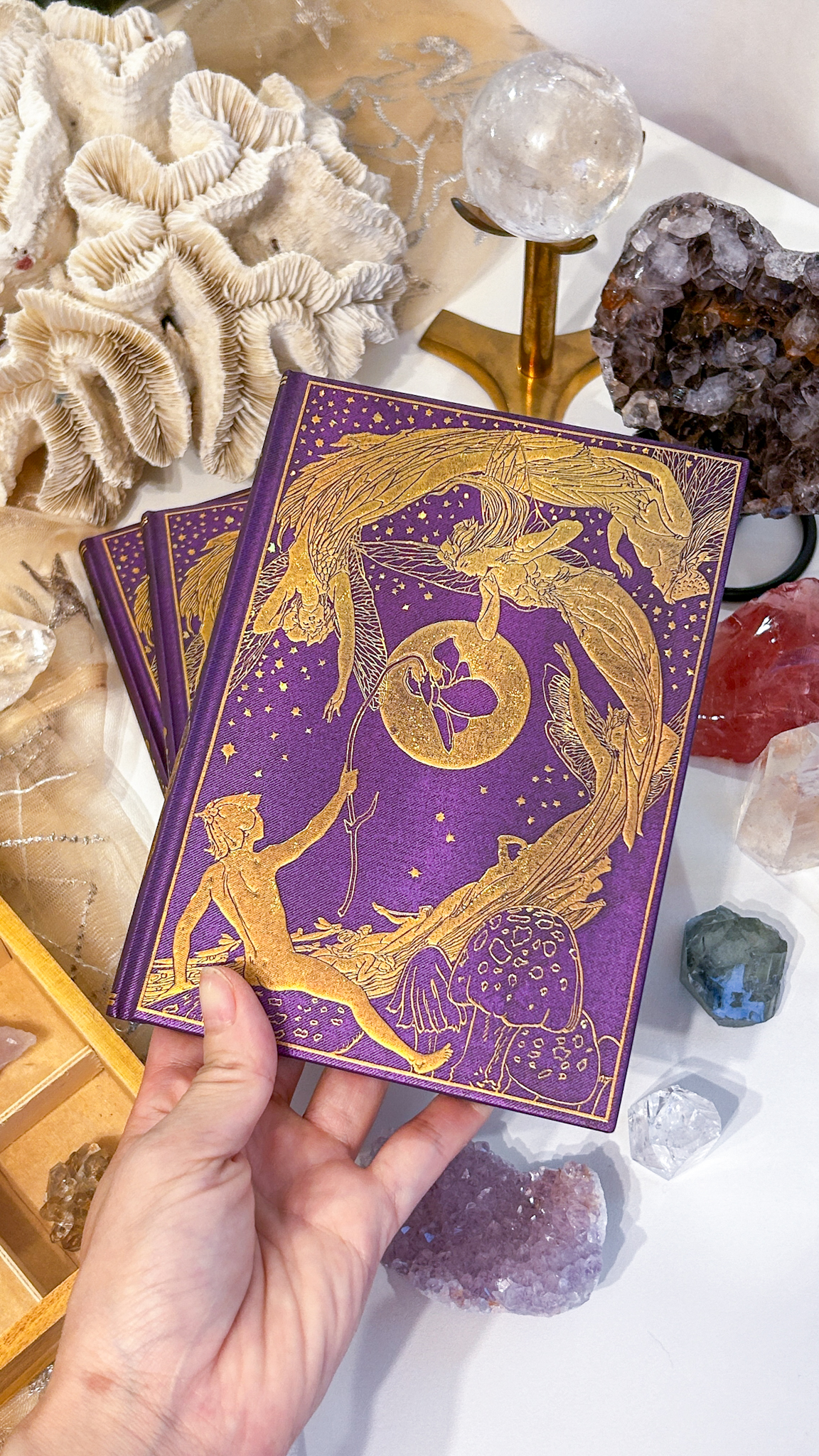 ✨美しい装丁の妖精が舞う魔法のノートブック🧚※おまとめ対象商品 - 画像 (6)