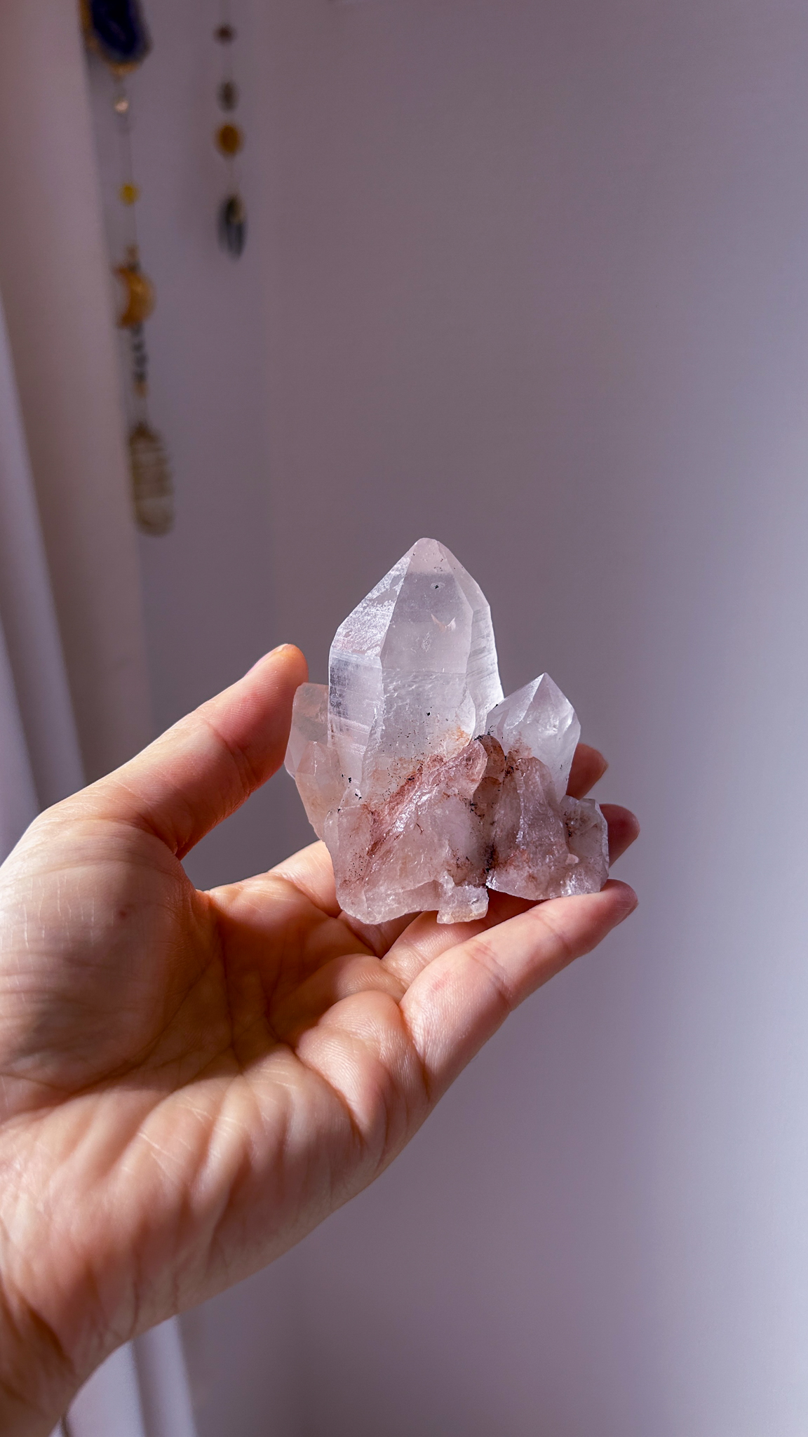 綺麗に自立・優しい雰囲気・マニカラン水晶 Together