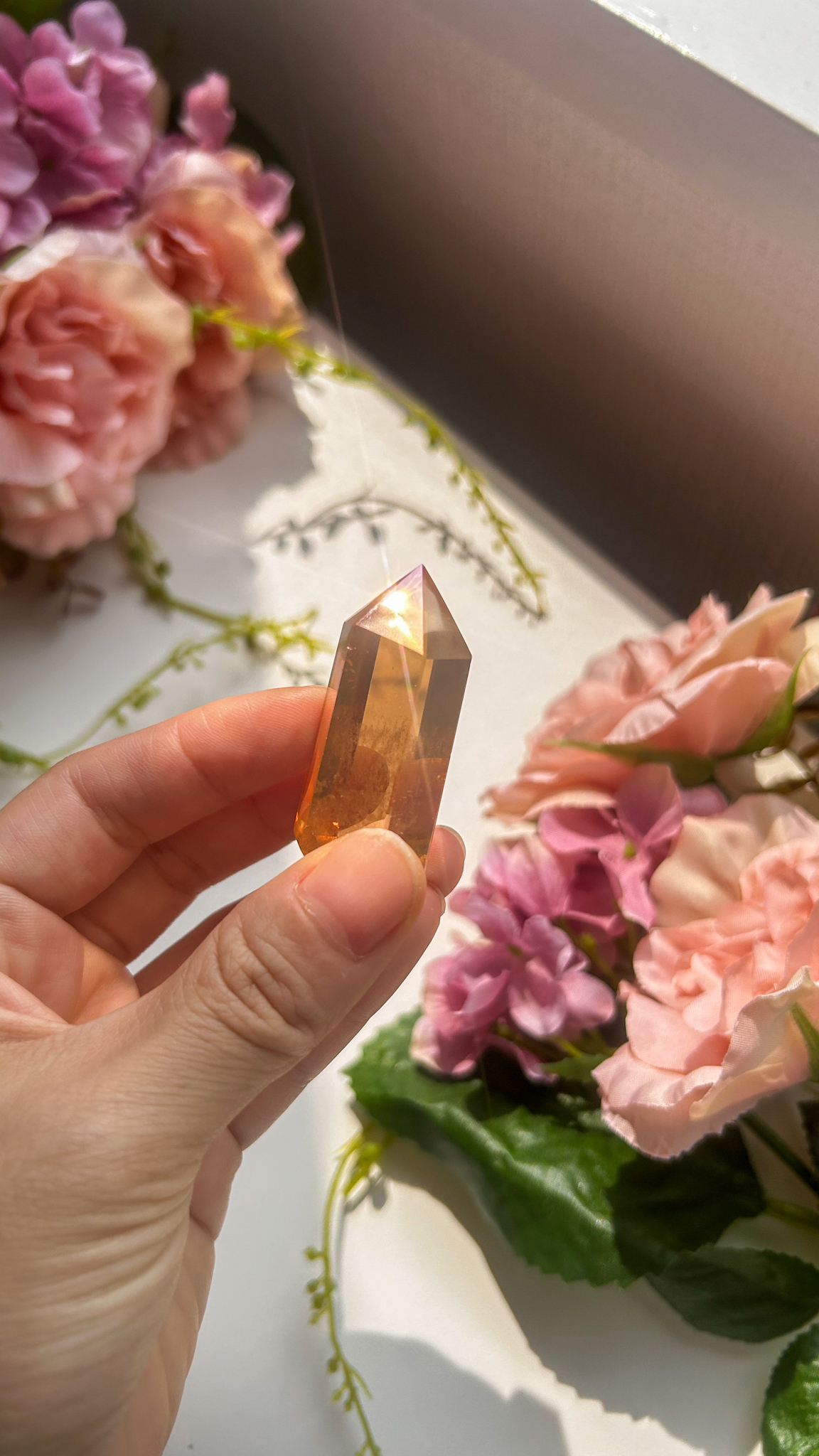 パワーをもらえる 高品質 サンセットオーラ クリスタル (ブラジル産)A~D Solar powered - 画像 (11)